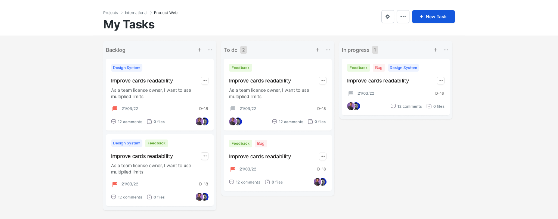 Kanban Task Board
